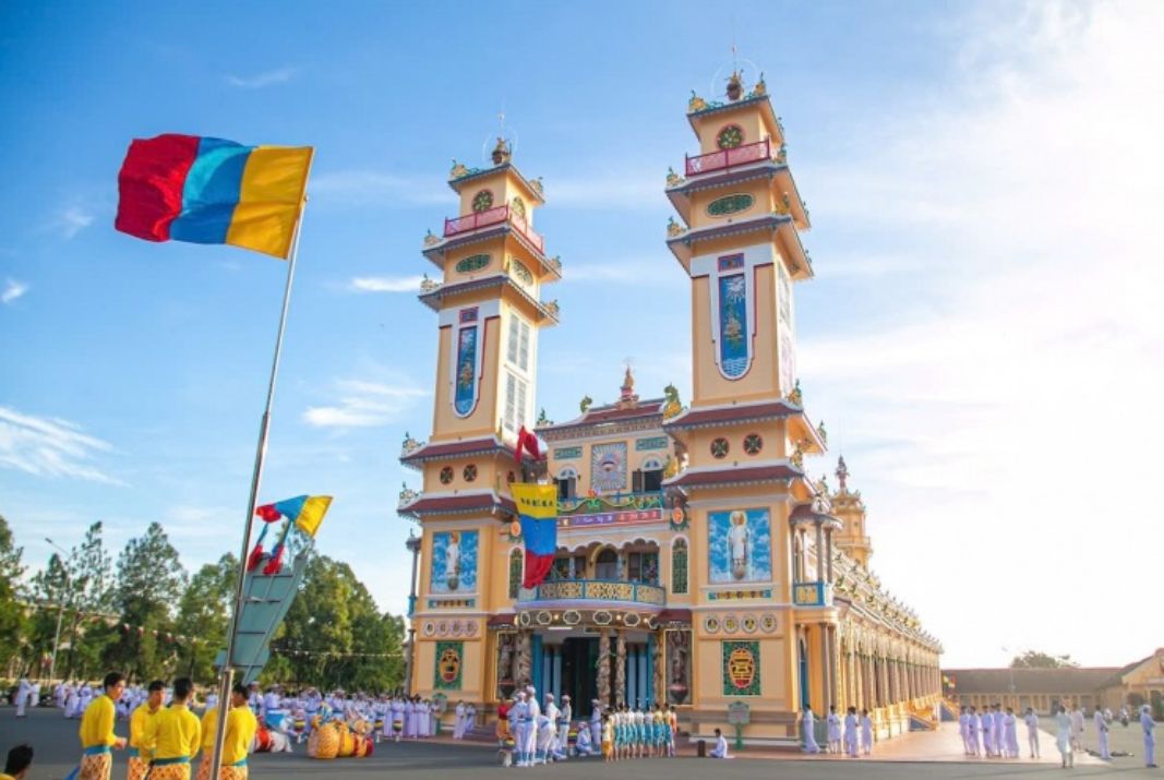 Flag of Cao Dai Religion