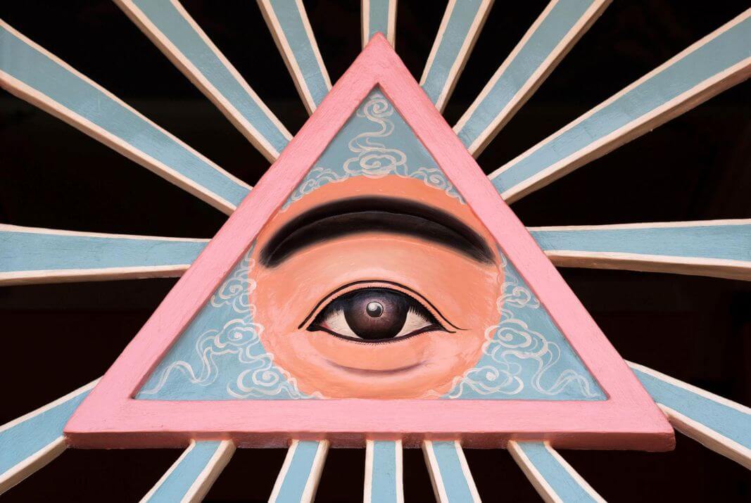 Divine Eye - Cao Dai's Symbol