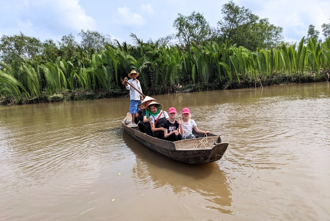 Sampan boat Half Day Mekong Delta by Speedboat