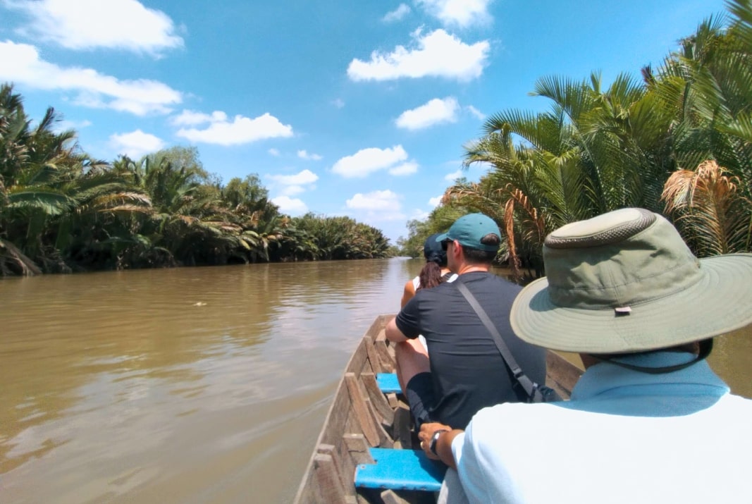 Sampan boat Half Day Mekong Delta by Speedboat